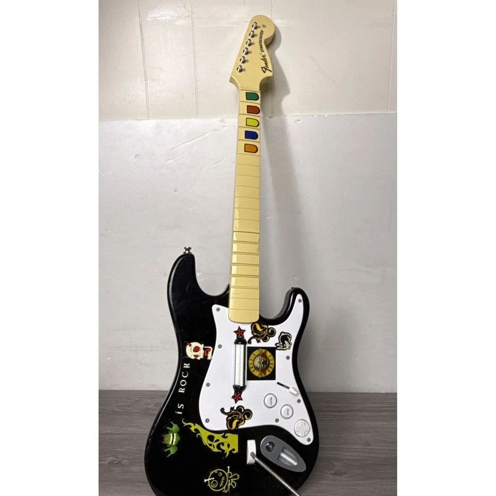 Playstation PS3 Fender Stratocaster Rock Band Guitar Tested
